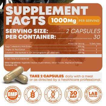 Elevor™ Turkesterone & Tongkat Ali Supplement