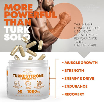 Elevor™ Turkesterone & Tongkat Ali Supplement